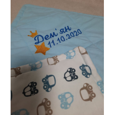 Саме стьобана ковдра Дем“ян 80х80 см