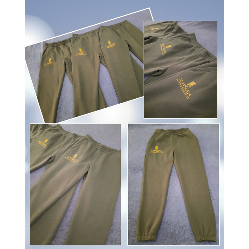 Виготовлення нашивки на штанах Slavskaya