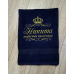 Іменний банний рушник бавовна 70х140см Никита синій з золотом Іменний банний рушник бавовна 70х140см Никита синій з золотом