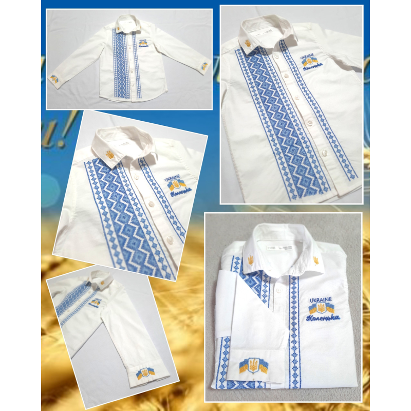Імінна сорочка-вішиванка Колінка бавовна Імінна сорочка-вішиванка Колінка бавовна