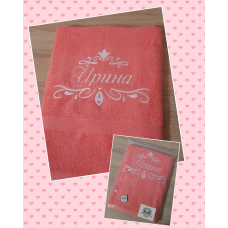 Саме лазневий рушник бавовна 70х140 см Ірина