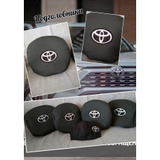 Нашивки на підголівники в автомобіль Toyota