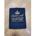 Банний рушник преміум бавовна 70х140см Ярослав темно-синій Банний рушник преміум бавовна 70х140см Ярослав темно-синій