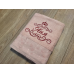 Банний рушник бавовна 70х140см Аня рожевий Банний рушник бавовна 70х140см Аня рожевий