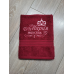 Банний рушник преміум бавовна 70х140см Марія бордовий Банний рушник преміум бавовна 70х140см Марія бордовий