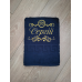 Банний рушник преміум бавовна 70х140см Сергій водолій темно-синій Банний рушник преміум бавовна 70х140см Сергій водолій темно-синій