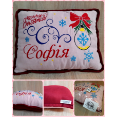 Іменна подушка Софія Різдво