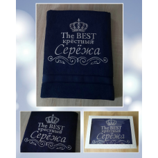 Саме лазневий рушник бавовна 70х140 см критичний Сереж