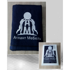 Саме лазневий рушник бавовна 70х140 см Атлант Меблі