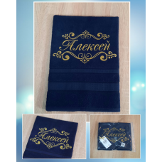 Саме рушник лицьовий 50х90 бавовна Алексей