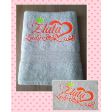 Саме лицьовий рушник бавовна 50х90 см Zlata