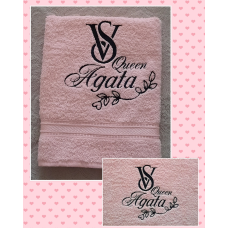 Саме лицьовий рушник бавовна 50х90 см Agata VS