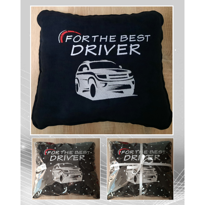 Іменна подушка For the best driver Іменна подушка For the best driver