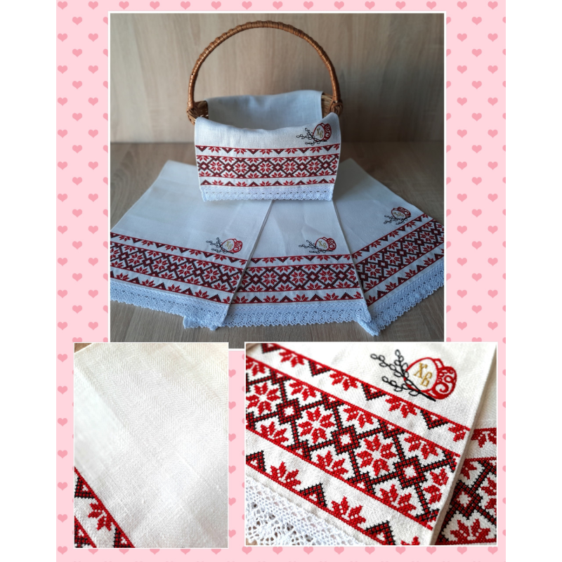 Рушник великодня льон 35х70 Рушник великодня льон 35х70