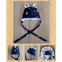 Шапочка утеплена для новонародженого