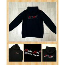 Виготовлення нашивки на худі Sushi San