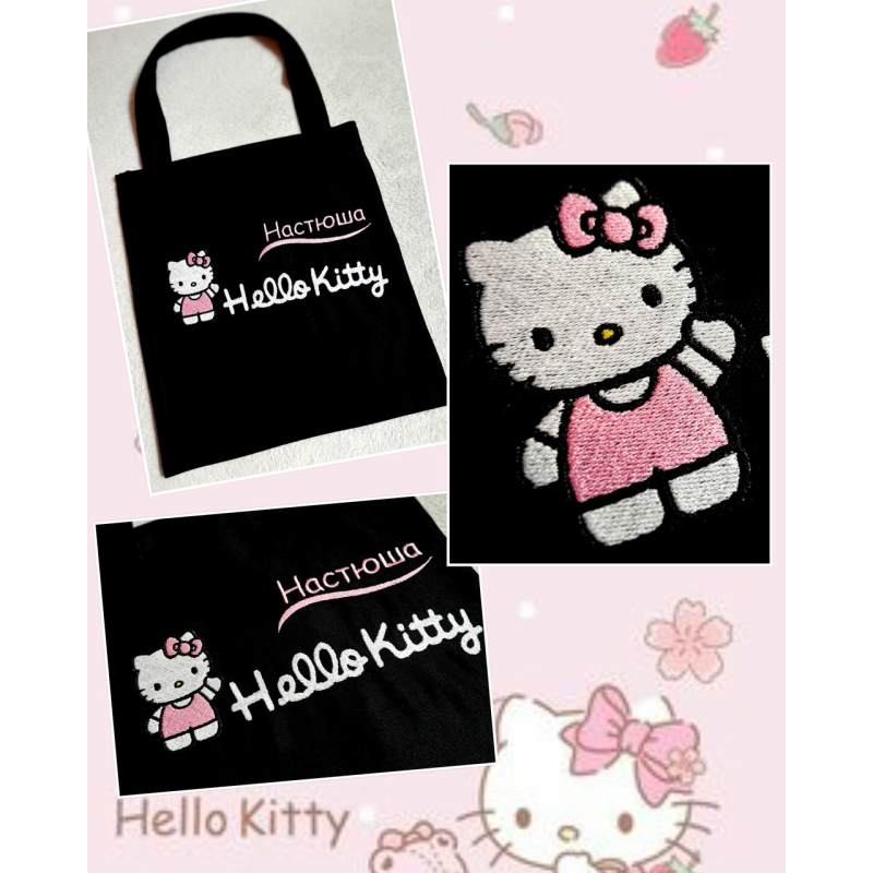 Іменна сумка Настюша Hallo Kitty Іменна сумка Настюша Hallo Kitty