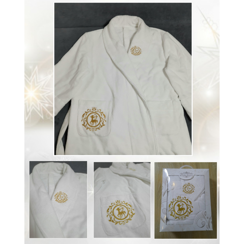 Іменний банний халат бавовна Стрілець Іменний банний халат бавовна Стрілець