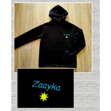 Виготовлення нашивки на худі Zaayka