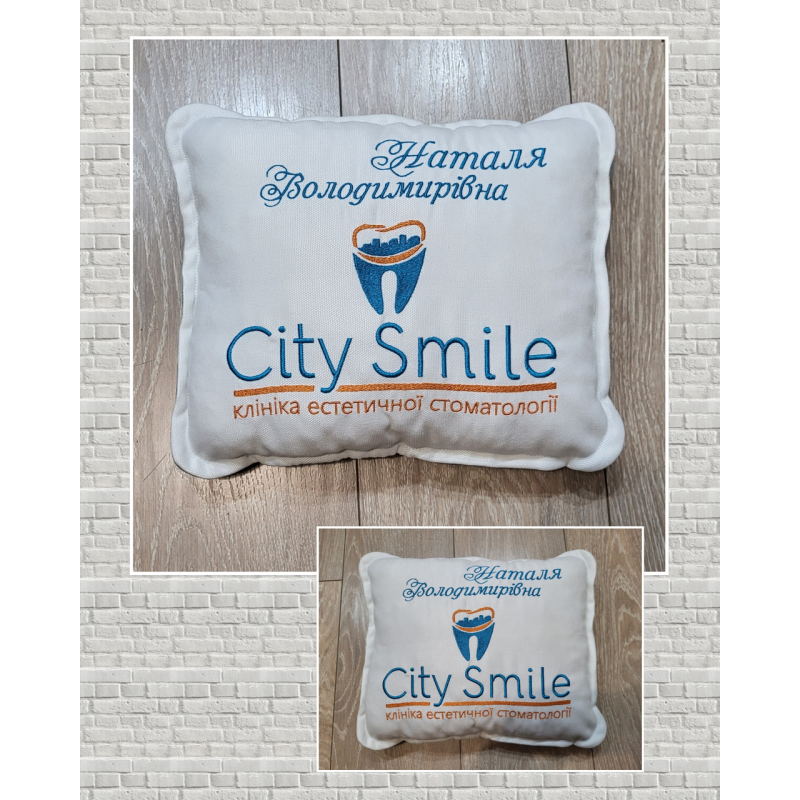 Іменна подушка Наталя брендована Стоматологія Іменна подушка Наталя брендована Стоматологія
