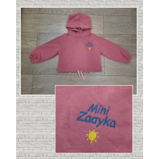 Виготовлення нашивки на худі mini Zaayka