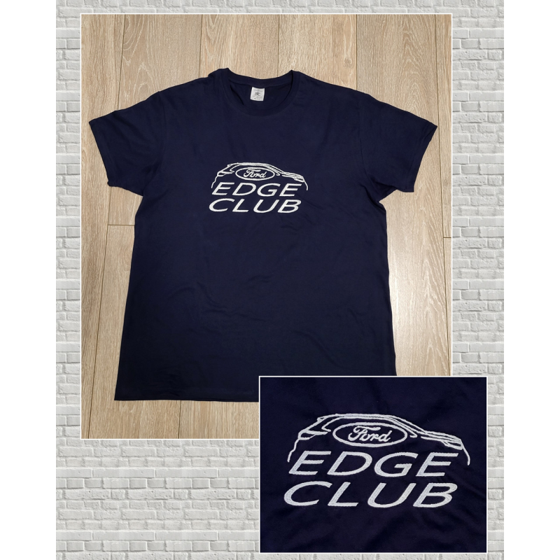 Іменна футболка 100% бавовна з вишивкою Ford EDGE Іменна футболка 100% бавовна з вишивкою Ford EDGE