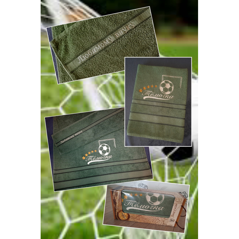 Саме лазневий рушник бавовна 70х140 см Темочка футбол Саме лазневий рушник бавовна 70х140 см Темочка футбол