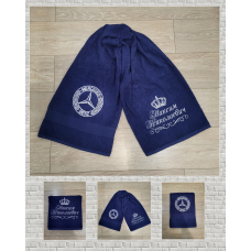 Іменний банний рушник бавовна 70х140см Mercedes