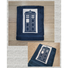 Преміум банний рушник бавовна 70х140см DW морська хвиля