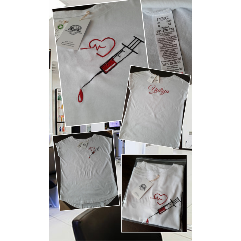 Іменна футболка Yuliya med Іменна футболка Yuliya med