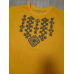 Футболка-вишиванка жовта 100% бавовна